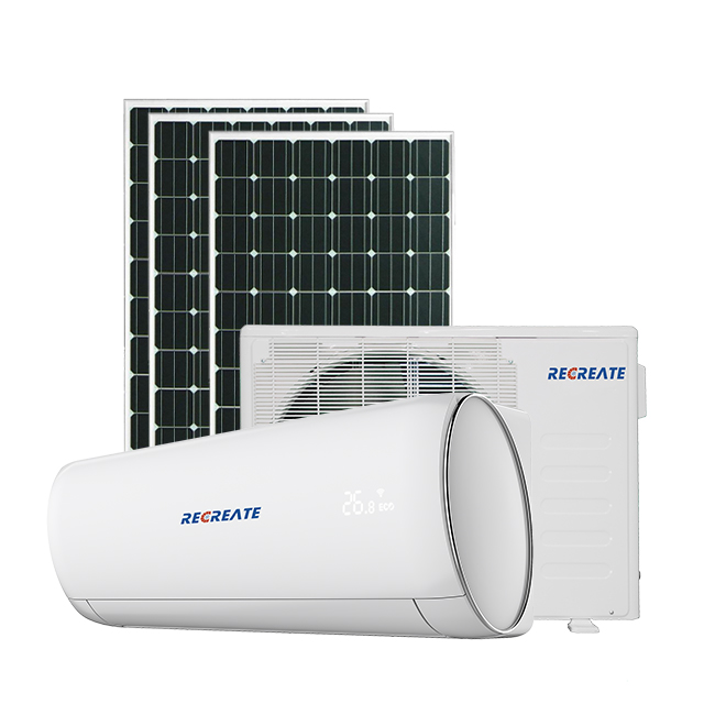 24000 Btu/2 Ton/3 Hp Mini Split Solar Air Conditioner for Home