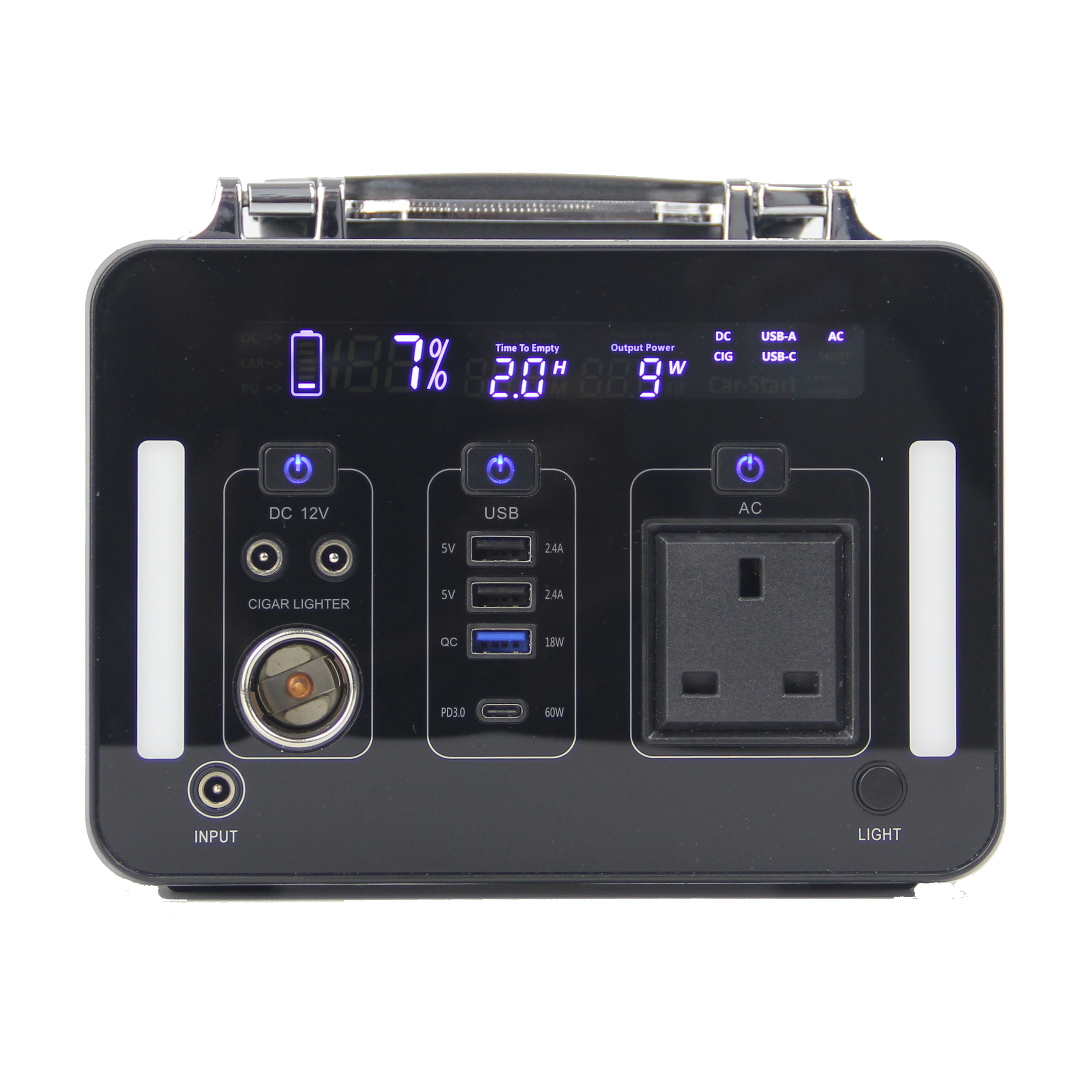 500w 110v Custom Portable Backup Station for Tiny Home