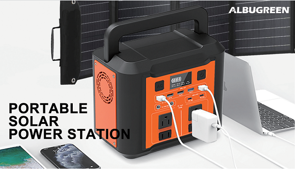300W 110V Electric Portable Backup Station for Home