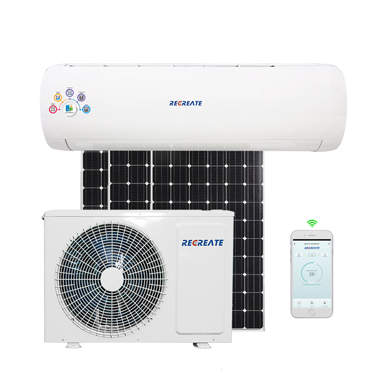 Home Use Green Energy Solar Air Conditioner 12000 btu/1 ton/1.5 Hp