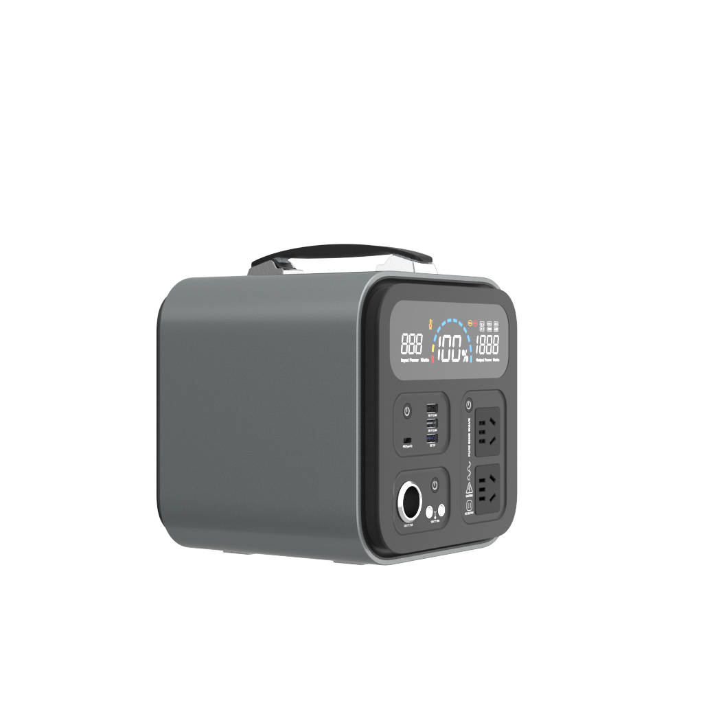 500W 220V with Battery Ports Portable Backup Station for Campers