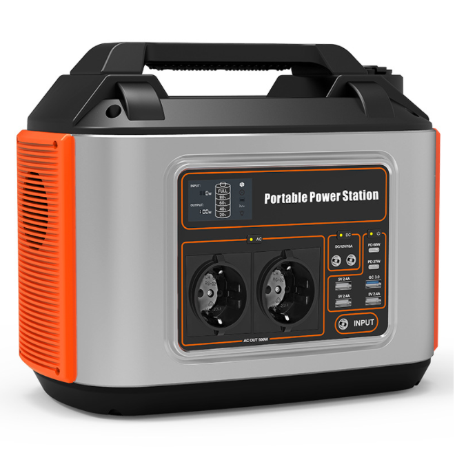 500w 110v Digital Portable Power Station for Sump Pump